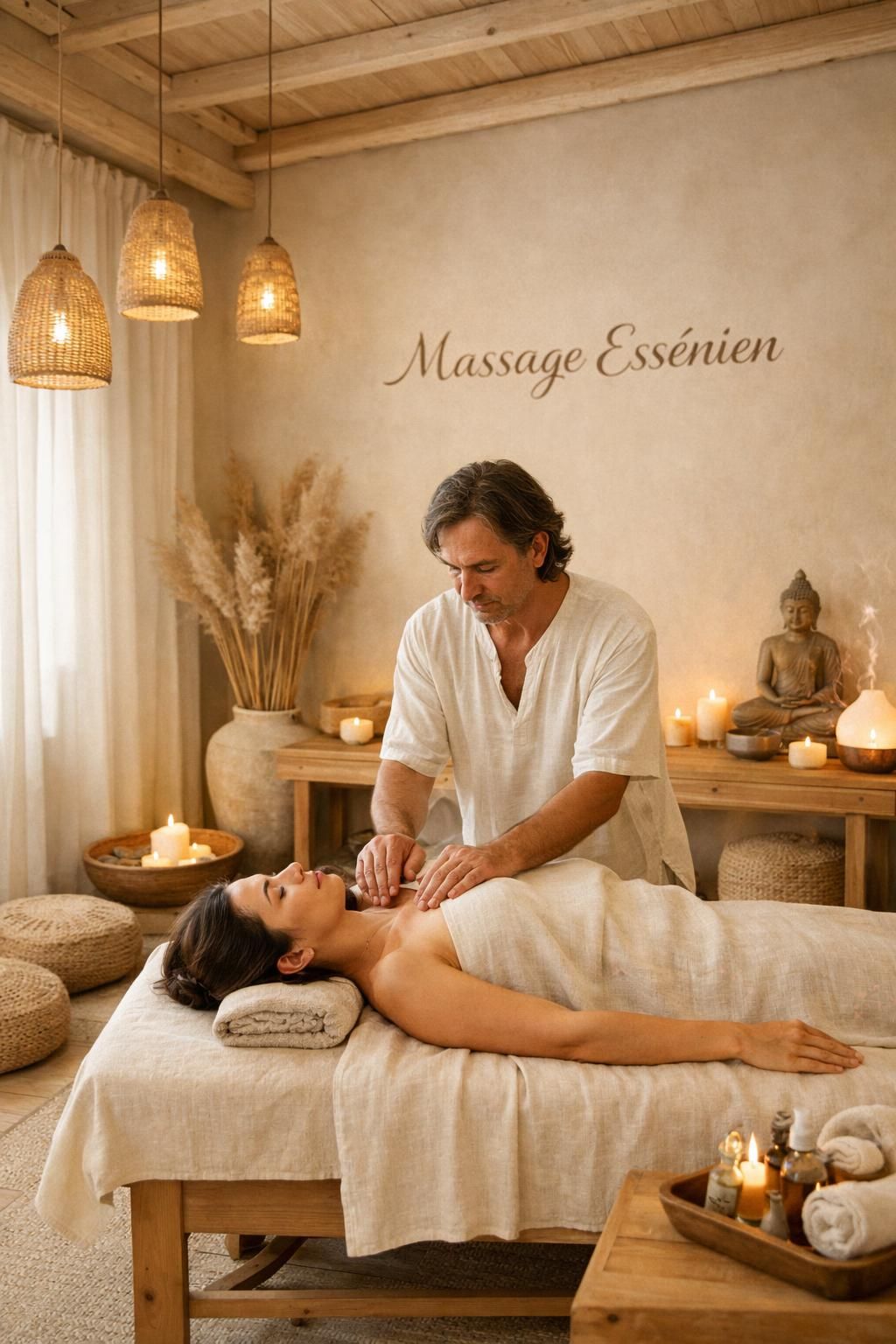découvrez le soin essénien, une tradition naturelle ancestrale qui favorise l'équilibre du corps et le bien-être durable grâce à des techniques douces et harmonieuses.