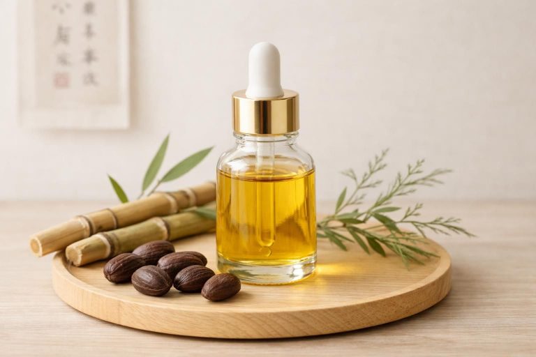 découvrez les bienfaits naturels de l'huile de jojoba selon la tradition chinoise, utilisée pour ses vertus nourrissantes et équilibrantes en soin de la peau et des cheveux.